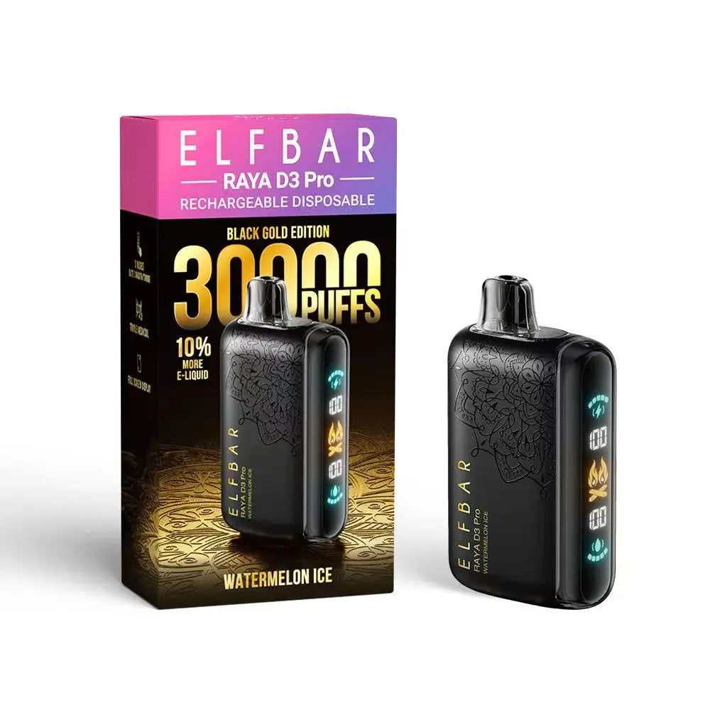 Elf Bar Raya D3 Pro 30 K – Watermelon Ice - Vape Shop Faridabad