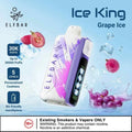 Elf Bar Ice King – Grape Ice – 30K - Vape Shop Faridabad