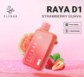 ELF BAR RAYA D1 – Strawberry Guava - Vape Shop Faridabad